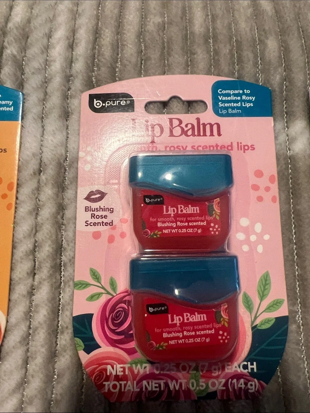 Lip Balm Duo Pack — Pink, Peach & Cream Shades